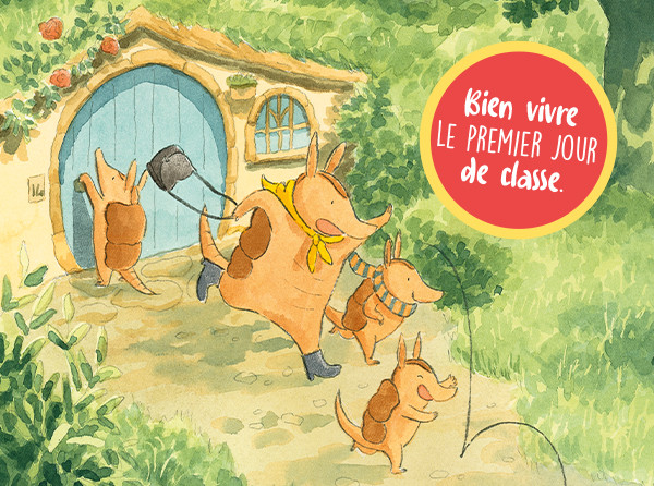 Pango et Dillo : le compagnon idéal pour une première rentrée tout en douceur.